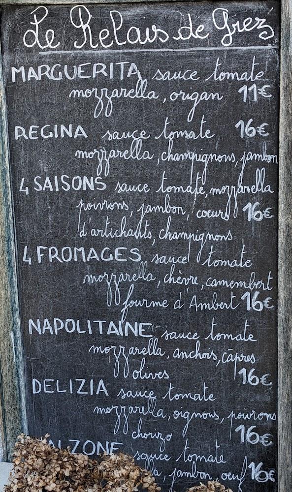 Le Relais De Grez - Menu Image 1