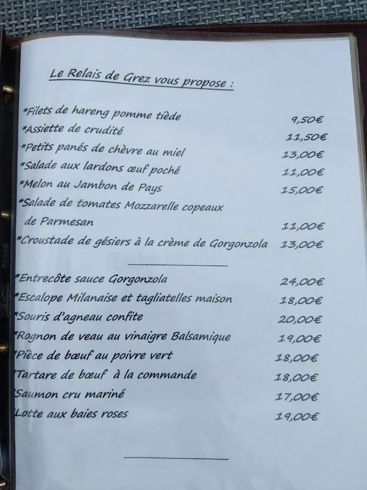 Le Relais De Grez - Menu Image 3